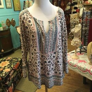 Lucky Brand 3/4 sleeve Tshirt